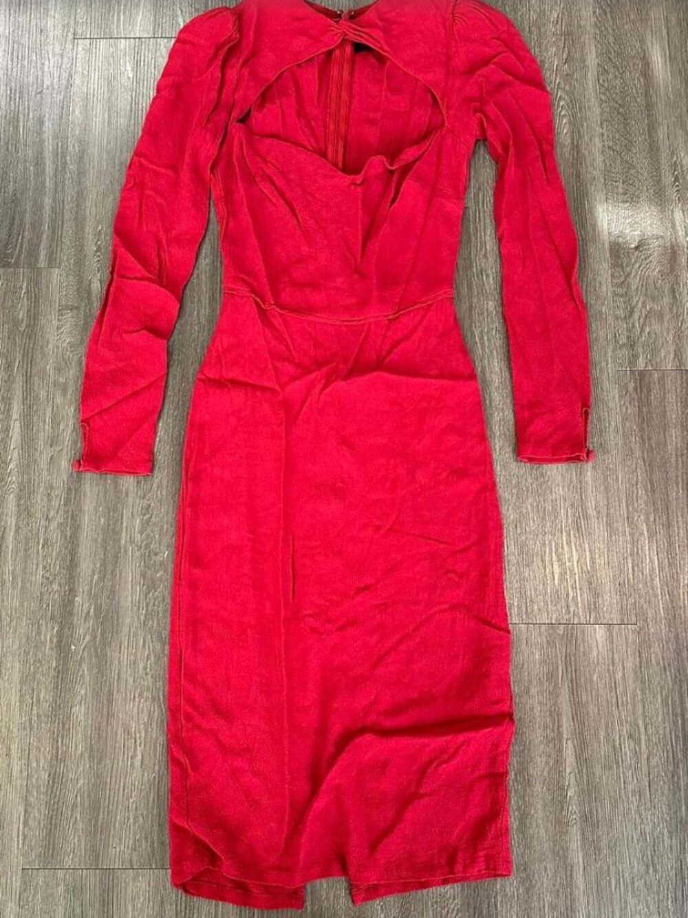 Red Reformation red dress sz2